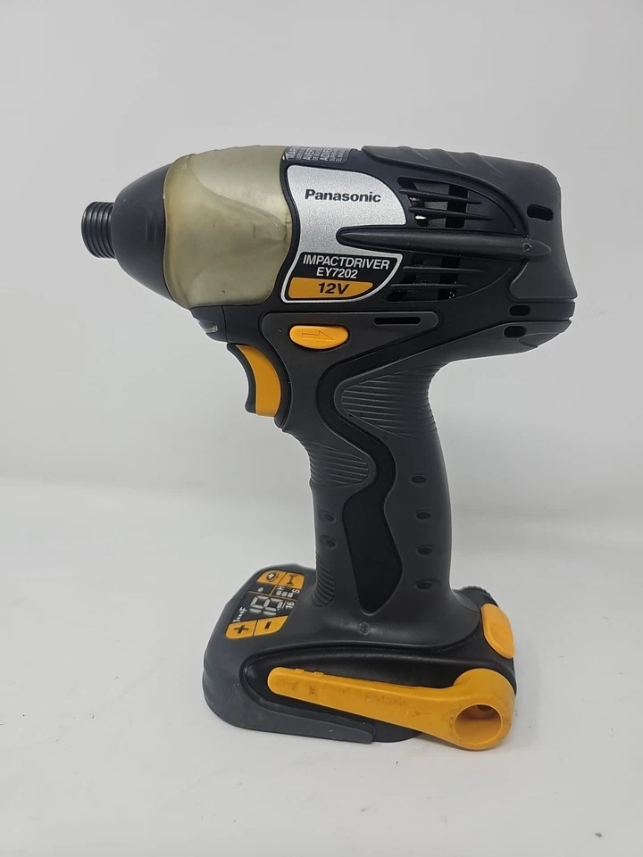 Kit de driver de impacto Panasonic EY7202 12V 3.5Ah NiMH bateria e carregador na caixa - Imagem 3 de 4