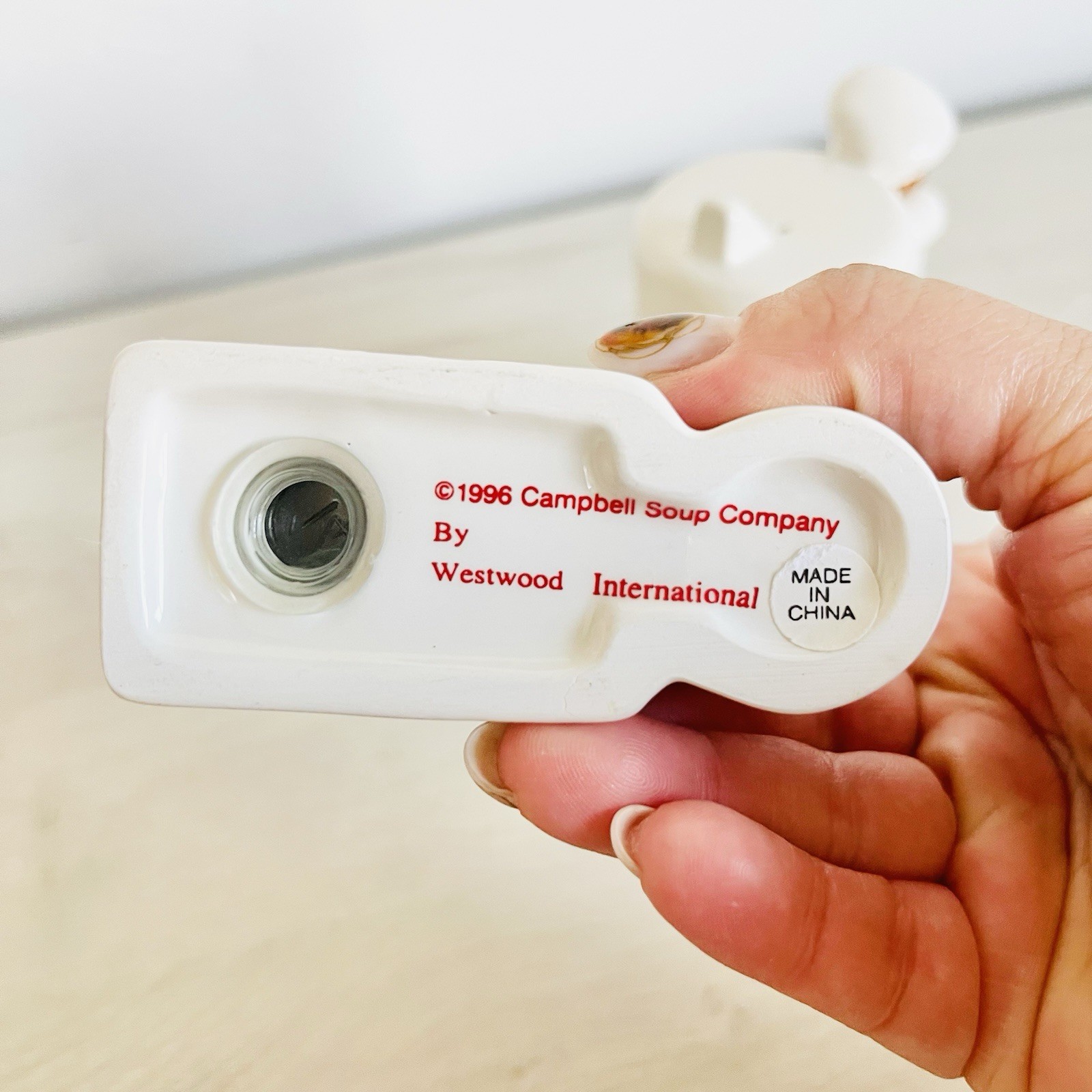 Vintage 1996 Campbell's Soup Kids Kitchen Salt and Pepper Shaker Set by WESTWOOD