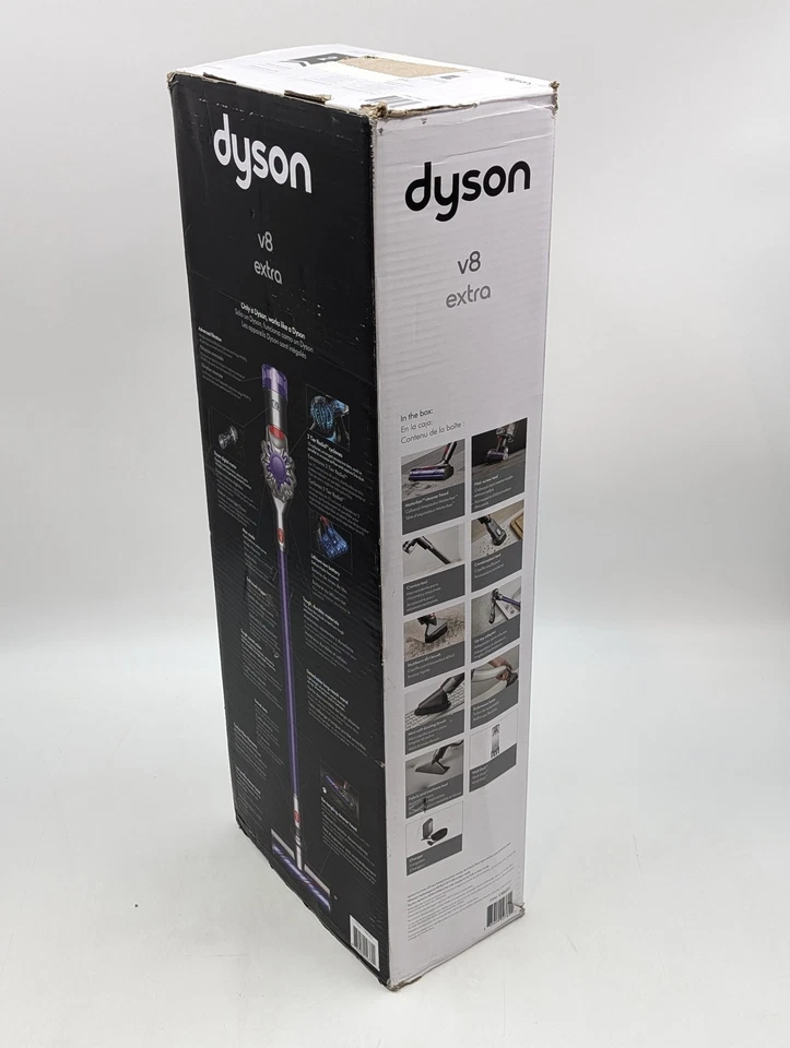 Dyson V8 Extra Cordless Stick Vacuum Cleaner - (400495-01) - Purple - Image 2 of 4