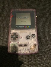 Console NINTENDO GAMEBOY COLOR transparente bon état sans cache pile