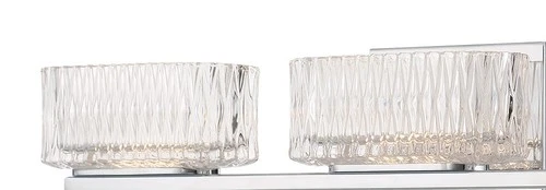 Minka Lavery 2003-L Sparren 3 Light 26"W LED Vanity Light - Chrome - Picture 3 of 3