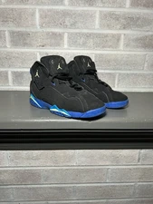Jordan True  Flight Black Hyper Royal 343796-074 Youth Size 2