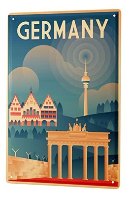LEotiE SINCE 2004 Tin Sign Retro - Vintage Metal Poster for Living Room -
