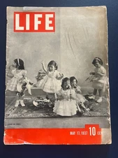 Life Magazine Dionne Quints "Going on Three" May 17, 1937 NO label