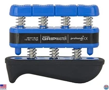 Gripmaster Hand & Finger Strengthener - Medical Grade Rehab & Strength Exerciser