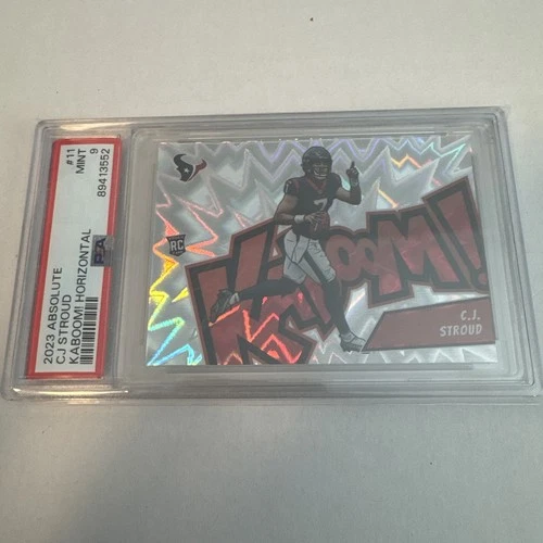 2023 Panini Absolute - Kaboom! Horizontal C.J. Stroud #11 (RC) - PSA 9