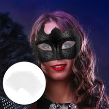 20Pcs Breathable White Mesh Eye Sheets for Mask Fursuit Costume Props
