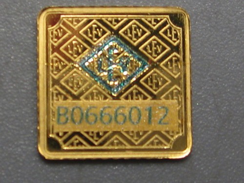 1 gram Gold Bar - Geiger Edelmetalle. 9999 Fine GOLD. # B0666012. - Picture 7 of 10