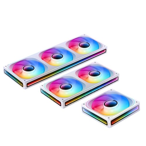 120 240 360 Single Frame RGBs Fan Fluid Dynamic Bearings Speed Lighting Controls - Afbeelding 6 van 19