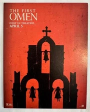 THE FIRST OMEN - D/S Original Movie Postcard 5.5"x7" MINT 2024 ALAMO Rare