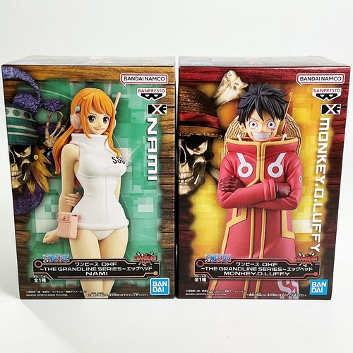 ONE PIECE DXF THE GRANDLINE SERIES Egghead Monkey D Luffy Nami Figur Japan Neu - Bild 3 von 5