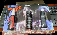 Halloween Spooktacular Creations Fake Blood set 2 oz Gel Spray  1 oz tube Joyin