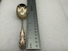Antique Regent MFG. CO.  XII.   SILVER PLATED Shell Shape Spoon Nice pattern 