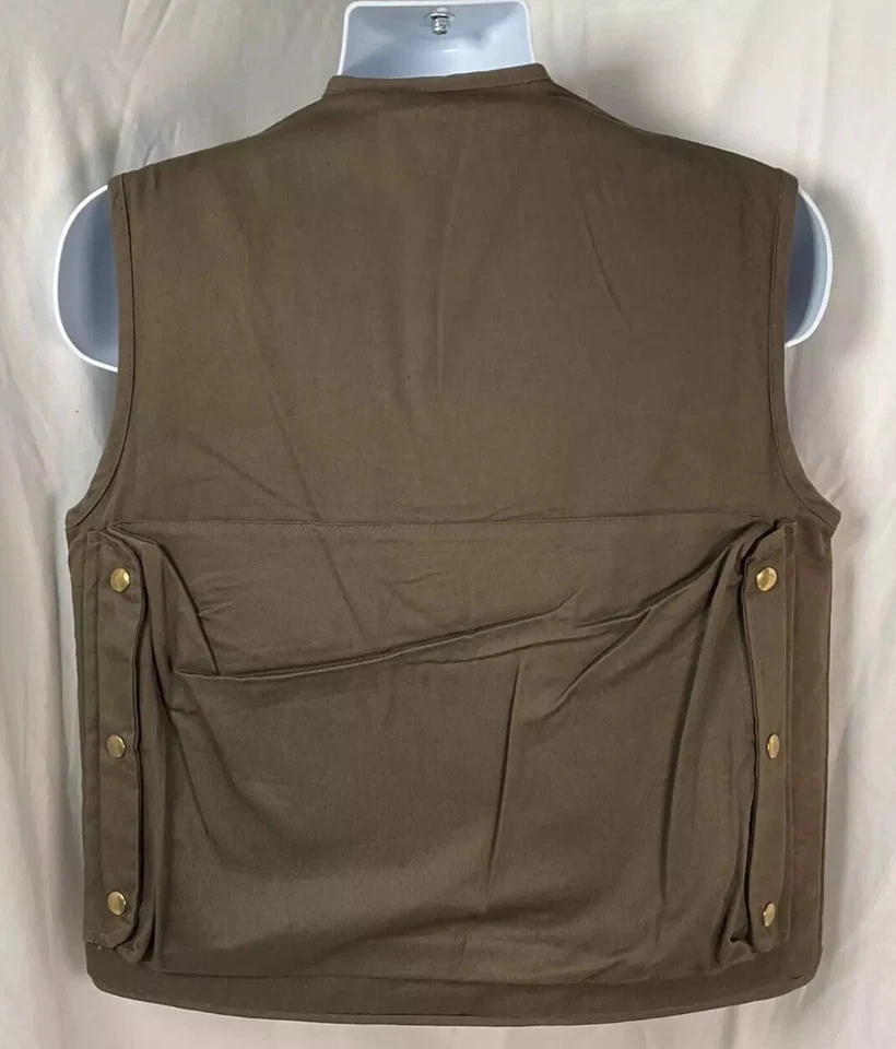 Chaleco de pesca con mosca Columbia Sportswear vintage para hombre pequeño hecho en EE. UU. años 60 años 70 Foto 2 de 4