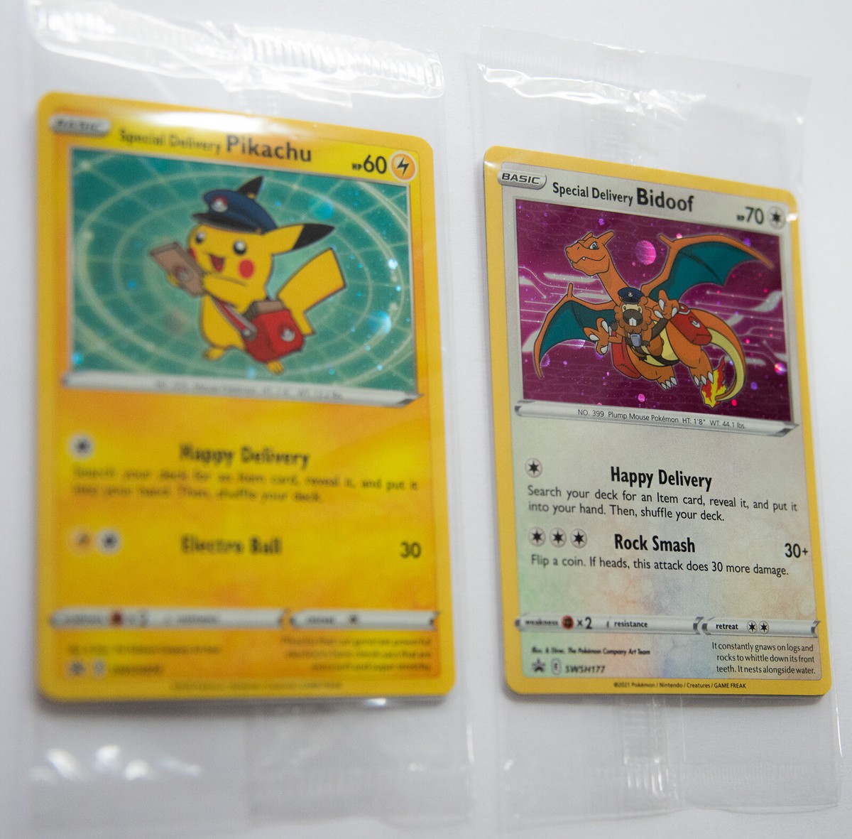 Special Delivery Bidoof 未開封 ビッパ プロモ ポケカ Special Delivery Bidoof - SWSH177 - Pokemon Promo SEALED