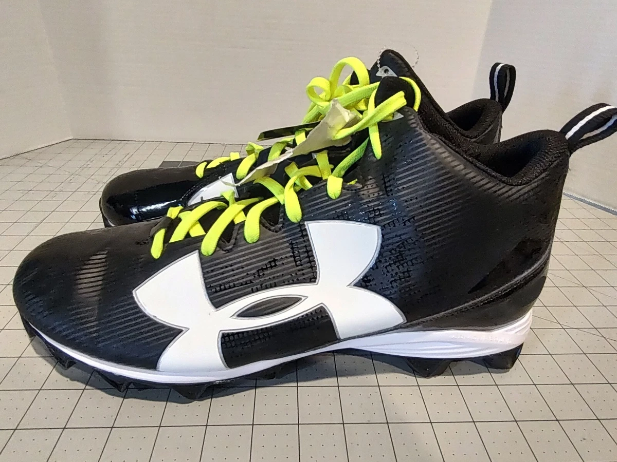 Under Armour 1286600 001 UA Crusher RM Black White Football