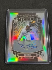 2021 Panini Legacy Kwity Paye Under The Lights Silver Prizm Rookie Auto #UL-KWP
