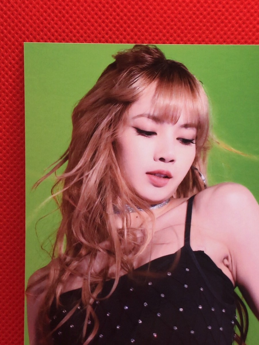 LISA BLACKPINK K-POP Japan photo card Korean Girl Idol very rare 4