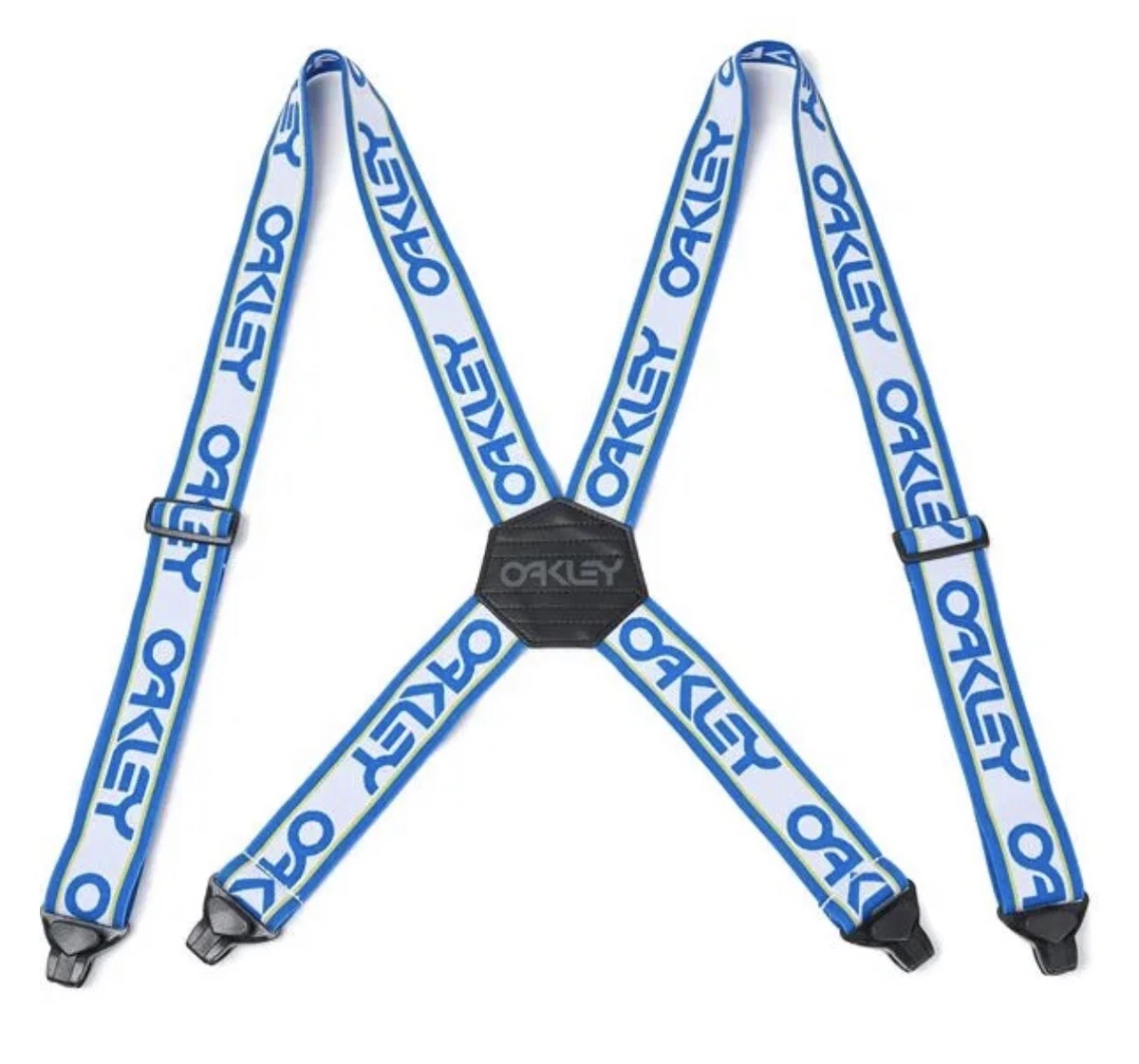 New Oakley Suspenders Electric Blue Factory Pilot Snow Gear Pants