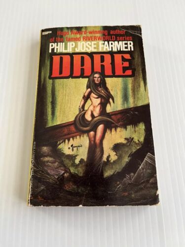 DARE by Philip Jose Farmer (1979 1st Berkley Medallion PB) *GREG THEASTON Art*
