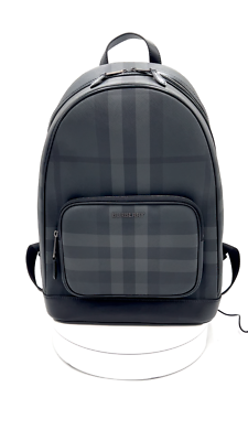 BURBERRY Backpack ROCCO Bag Charcoal 8065630 Authentic USED | eBay
