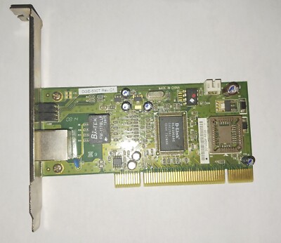 Vintage D-Link Ethernet PC Card 10/100 switching DGE-530T Rev C1