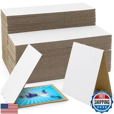 Golden State Art, 120 Pack 3.5X4.5 Inch Trading Card Protector, Shipping Corr