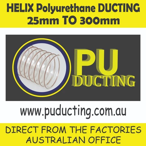 Flexible Exhaust Pipe Vent Hose Dust Collection Ducting Ventilation CNC 120mm PU - Picture 6 of 19