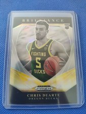 2021-22 Panini Prizm Draft CHRIS DUARTE Silver Prizm Brilliance RC #6