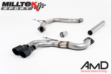 Milltek Audi A3 2.0 TDI Cat Back Exhaust System MQB 2WD SSXAU565