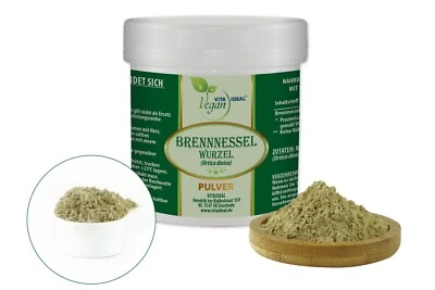 VITA IDEAL Vegan® BRENNNESSEL - Wurzel PULVER - Urtica dioica - BRENNESSELWURZEL