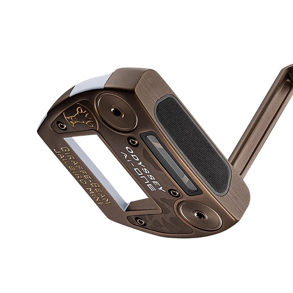 新品AI-ONE GIRAFFE-BEAM JAILBIRD MINI Odyssey Ai-ONE GIRAFFE-BEAM JAILBIRD MINI Putter STROKE LAB