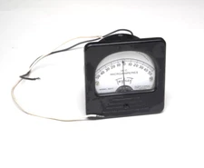 Triplett 327-T -50 +50  DC V Panel Meter 327T