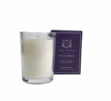 Aquiesse Fig & Cypress Luxury Scented Soy Candle Hand Poured 6.5 oz NEW