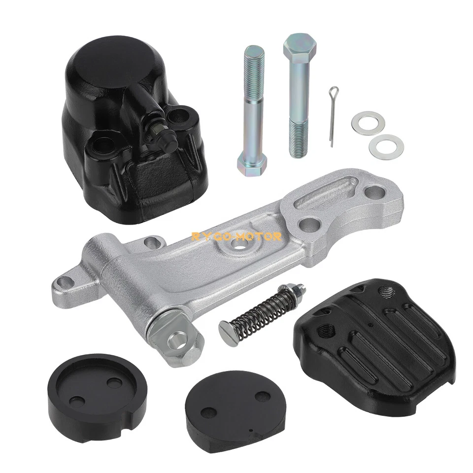 Conjunto de pinza de freno delantero y soporte con pastillas para Honda CB360/400F/450/500/550 Foto 4 de 4