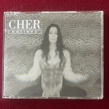 Cher ‎– Believe CD Single UK 1999 Pop Rock Dance Electronic House WEA disco NM x