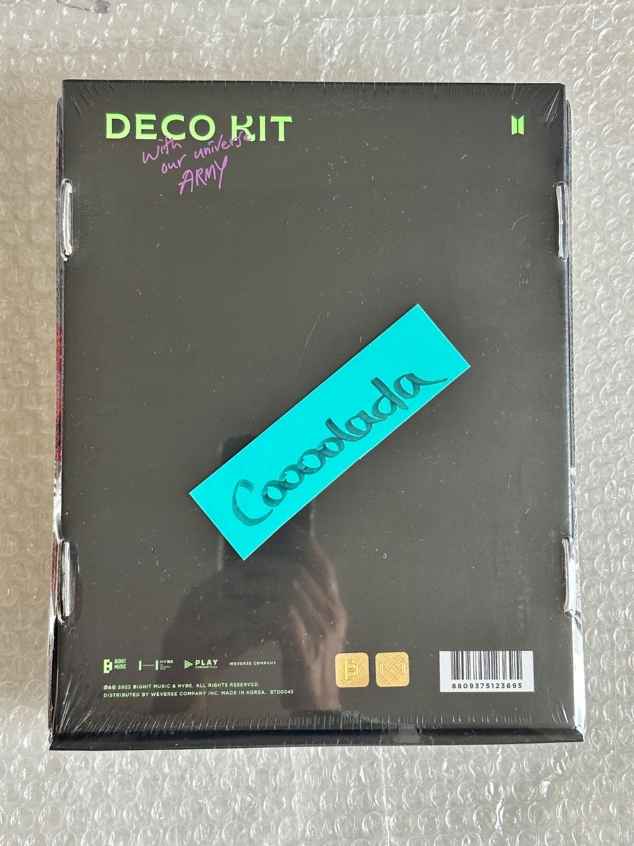 BTS Deco Kit [BRAND NEW & FACTORY SEALED] | eBay