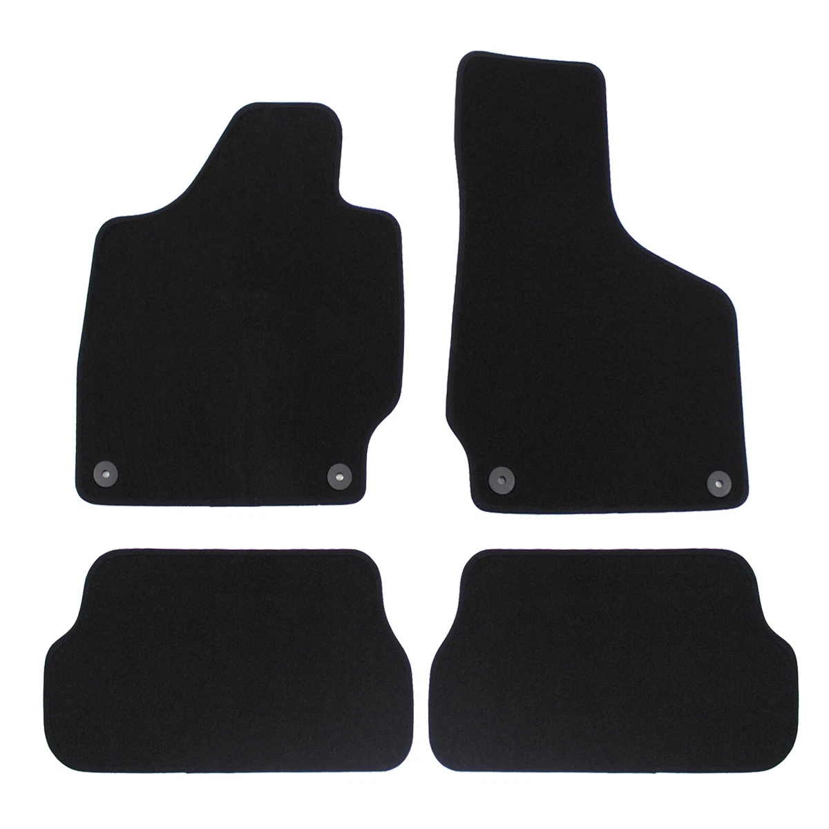 Tappetini Auto In TPE Per Audi TT MK2 (8J) Dal 2006 Al 2014, OMAC Premium 3D, Neri, Antiscivolo E Facili Da Pulire