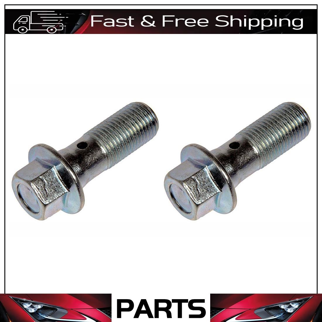 For Chevrolet Camaro 2X Dorman - HELP Front Brake Hydraulic Hose to Caliper Bolt