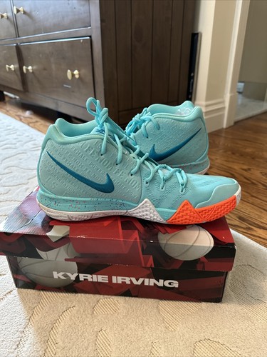 Neu Nike Kyrie 4 Power Is Female Light Aqua 943806-402 Größe 11,5 Herren Turnschuhe - Bild 7 von 10