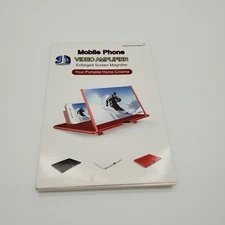 3D HD 12" Mobile Phone Screen Magnifier Video Amplifier Smartphone Stand
