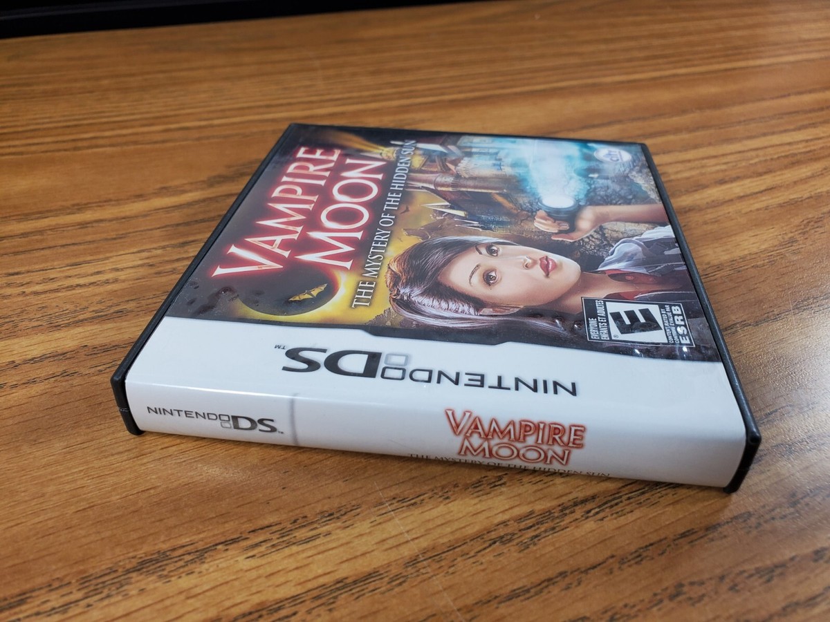 Vampire Moon: The Mystery of the Hidden Sun Nintendo DS Game Vampire Moon: The Mystery of the Hidden Sun Nintendo DS Game