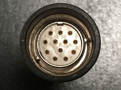 GEBRAUCHTER BOSCH REXROTH INDRAMAT BUCHSE FEEDBACK ENCODER KABEL STECKER - Bild 13 von 14