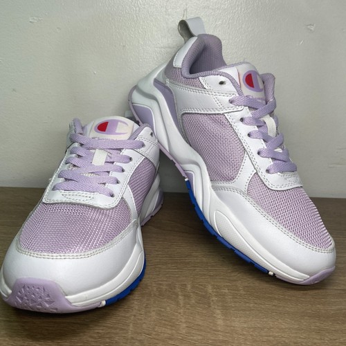 Champion Womens Shoes Size 7.5 W 93Eighteen Classic Mono Block Sneaker Violet - Picture 2 of 15