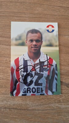 EARNEST STEWART # WILLEM II PSV / TEAM USA AUTOGRAMMKARTE ORIGINAL SIGNIERT (3)