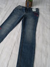 Cat  Jack Denim Jeans color Blue Size 16  super skinny adjustable waist New