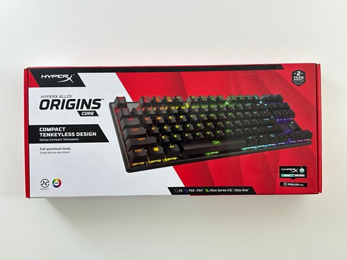 HyperX Alloy Origins Core TKL Esports Keyboard (Aqua Tactile) | Used-LikeNew - Picture 1 of 3