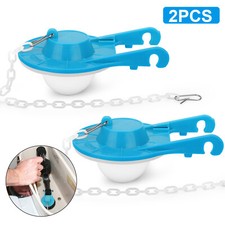 2Pcs Toilet Flapper Ultra High Performance Universal Kit for 2-Inch Flush Valves