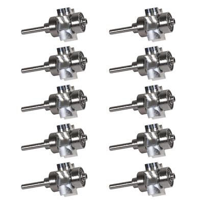 10 Dental Cartridge Turbine Rotor chuck Push Button fit LED Handpiece YBB YBM