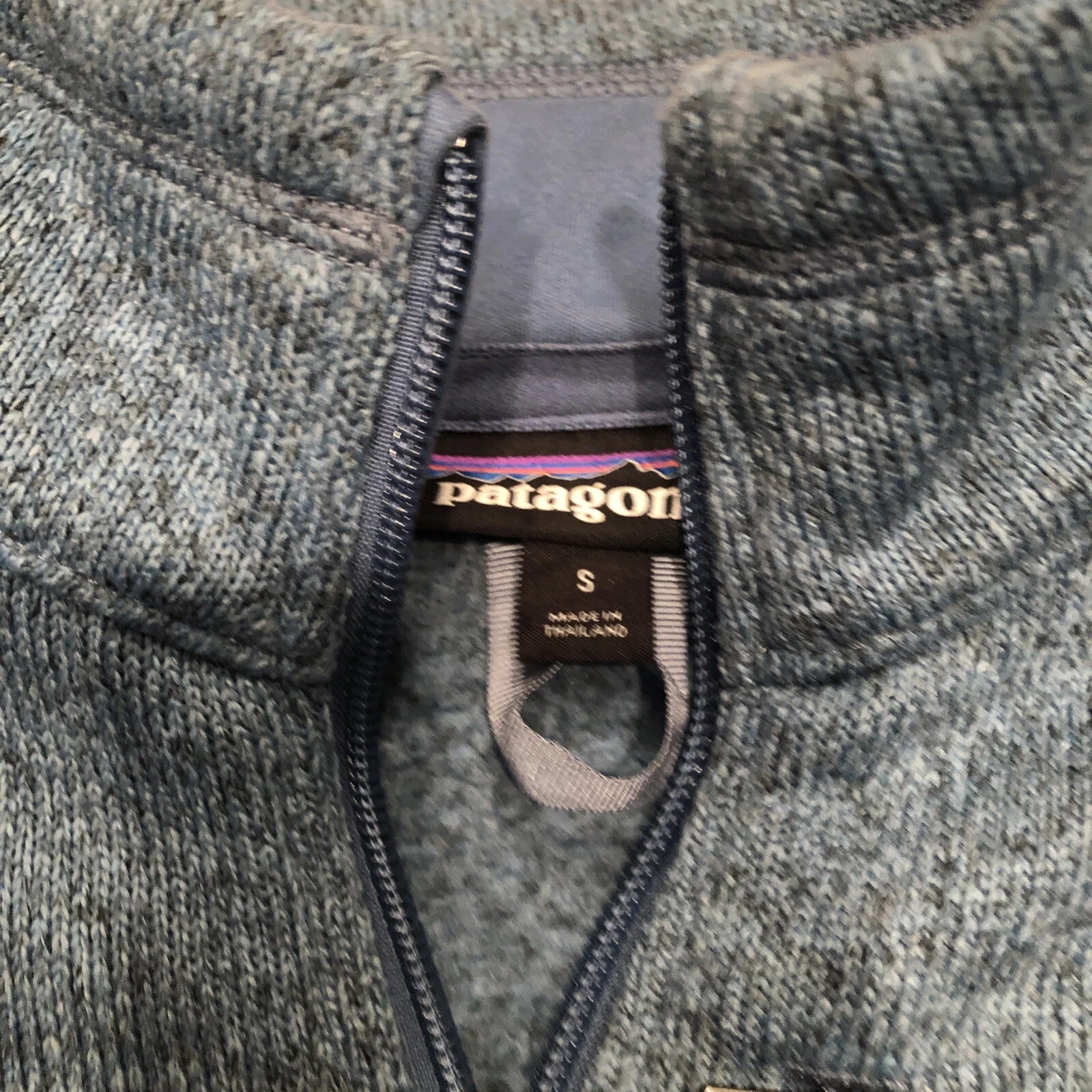 patagonia better sweater 1/4 zip fleece pullover chest pocket sweater